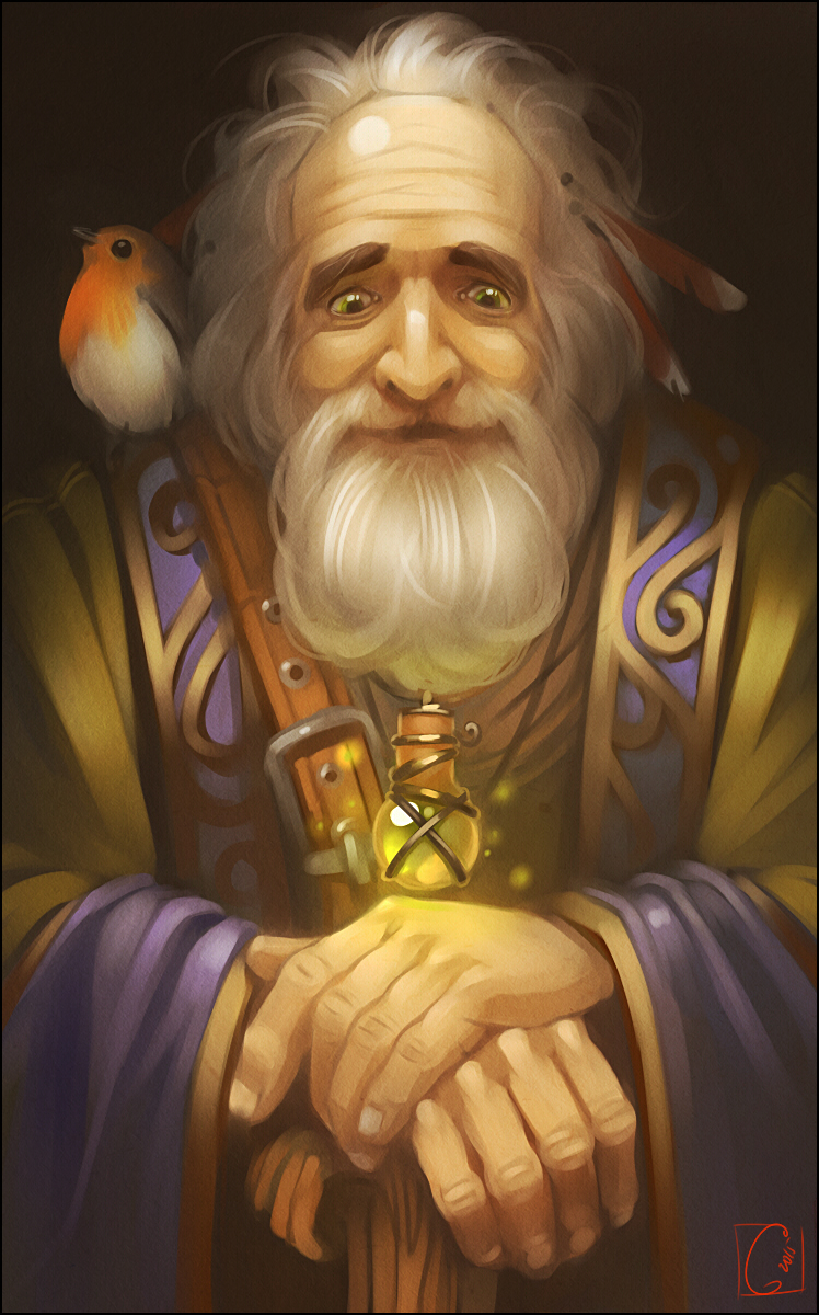 Old wizard