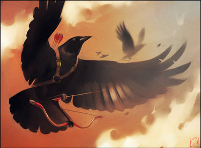Crow archer
