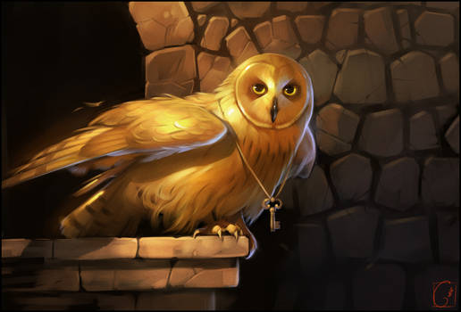 Golden owl