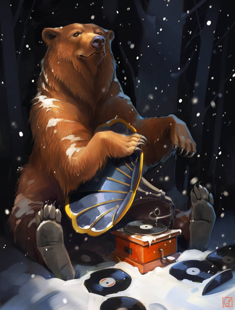 Mr. Bear, who loves jazz! by GaudiBuendia Mr. Bear, who loves jazz! by GaudiBuendia