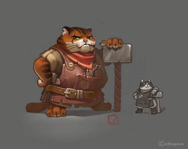 cat-blacksmith