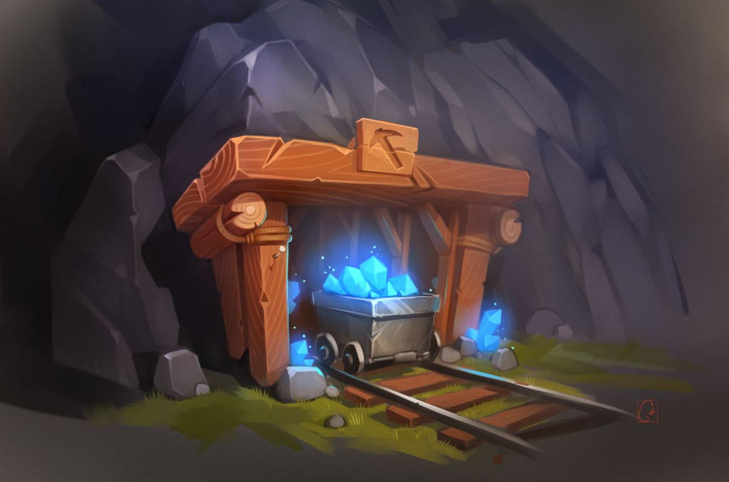 Dwarf Mine by GaudiBuendia on DeviantArt