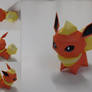 Flareon Chibi  Papercraft