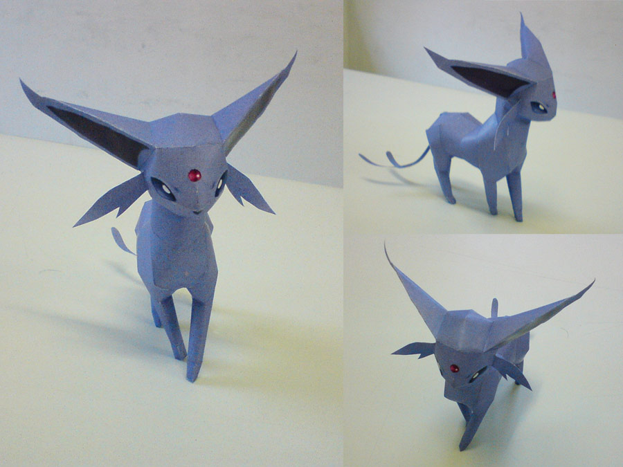 Espeon mini papercraft