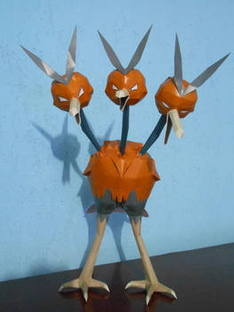 Dodrio Papercraft