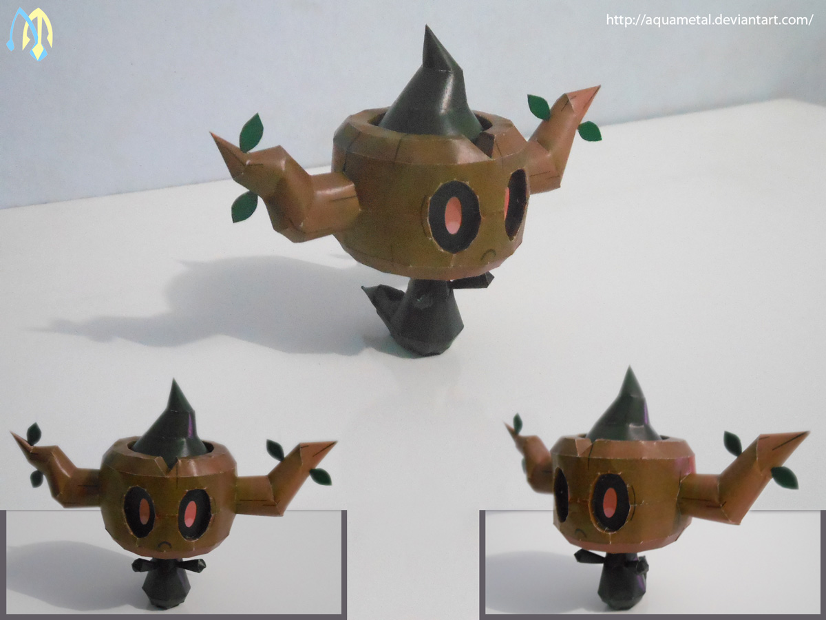 Phantump Papercraft by aquametal