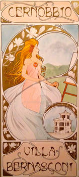 For the Love of Art (Nouveau) - Homage to A.Mucha