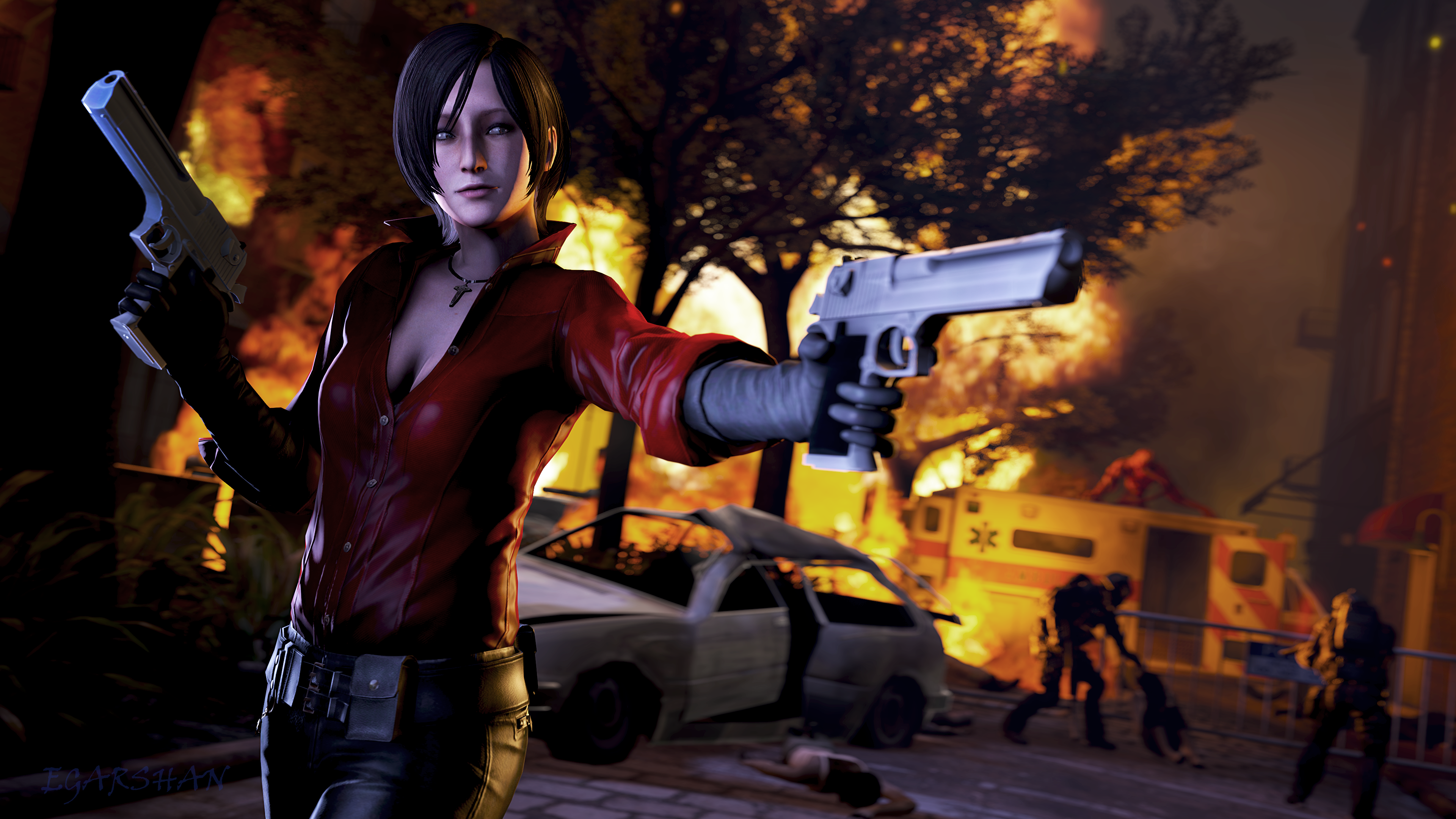 Resident Evil 2 Remake - Ada by LordHayabusa357 on DeviantArt