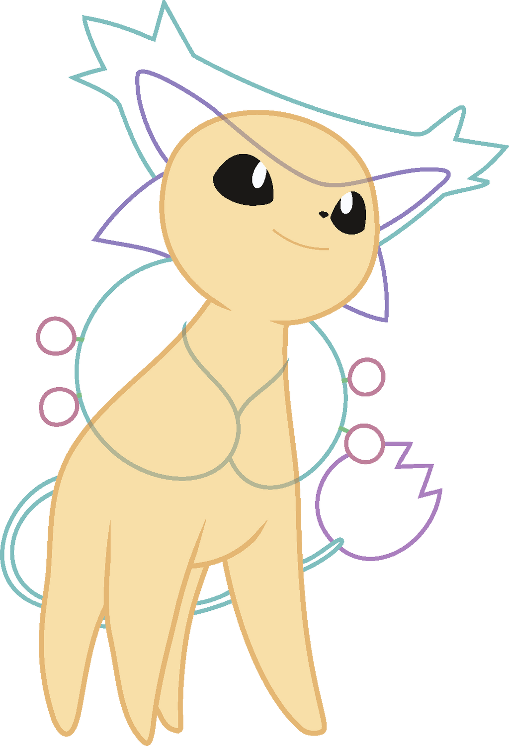 Delcatty Base by KrystalHeartBases on DeviantArt