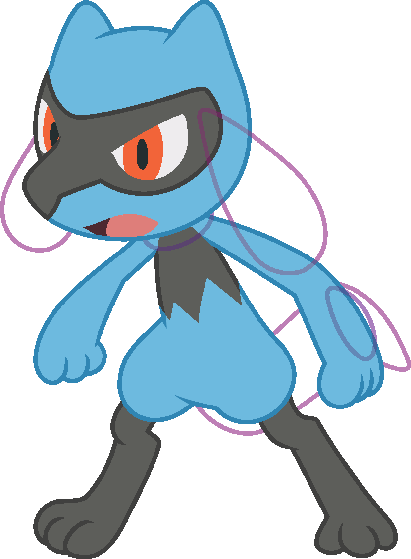 Basic Riolu Riolu Base by KrystalHeartBases on DeviantArt