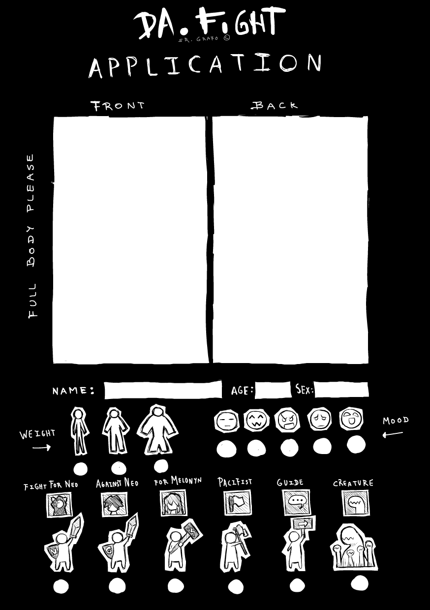 Application for the comic (accepting again) by SrGrafo on DeviantArt