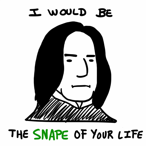 Snape Writing Snape by SrGrafo on DeviantArt