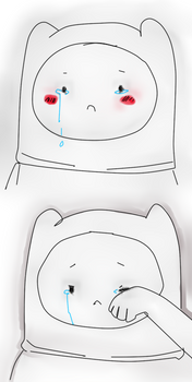 finn llorando u.u