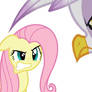 Fluttershy and Gilda Confrontation
