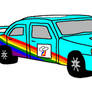 Rainbow Dash Ford Mondeo