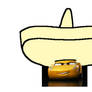 Cruz Ramirez Wearing a Sombrero