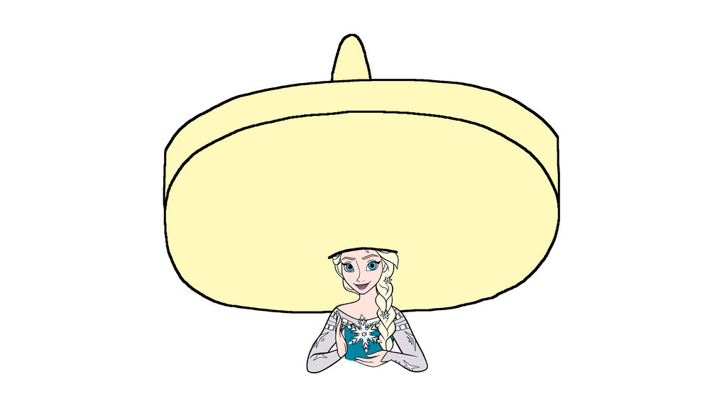 Elsa Wearing a Sombrero 2