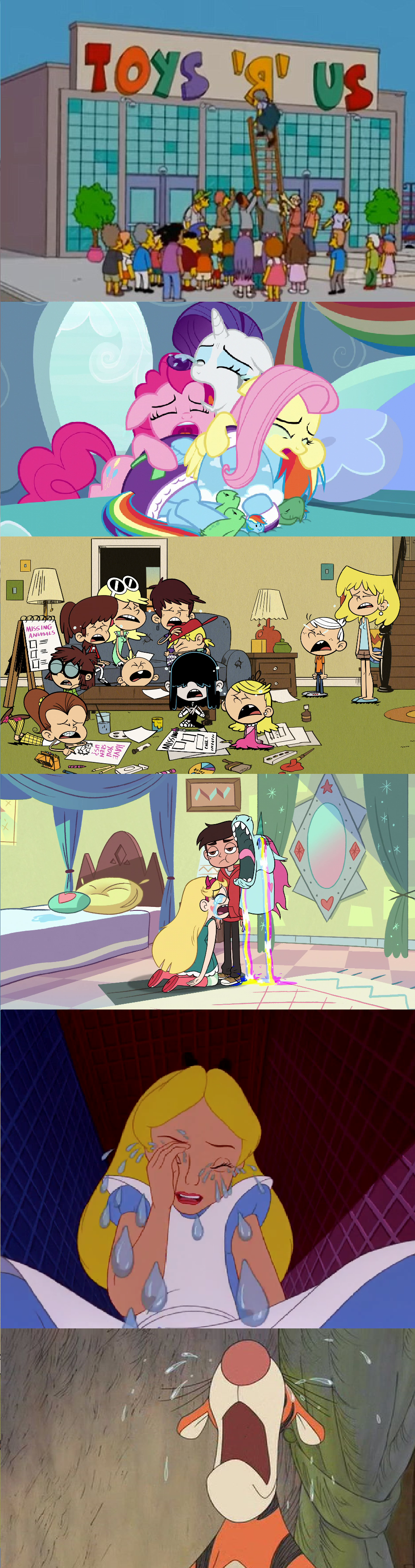 Characters Reaction over Toys R Us Closing