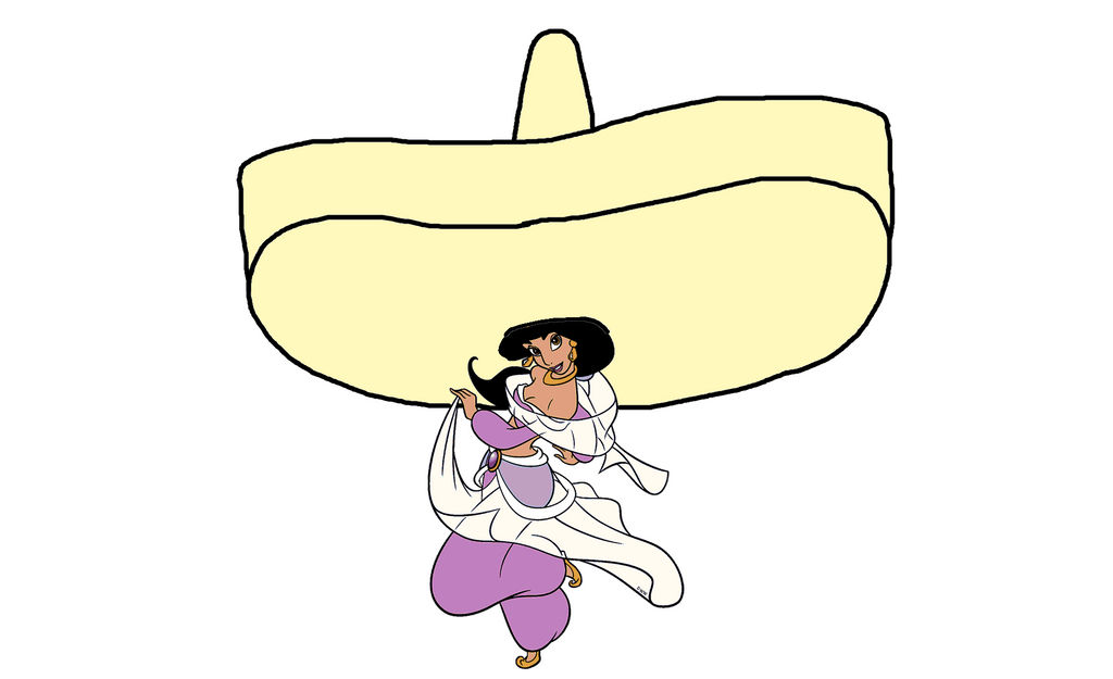 Jasmine Wearing a Sombrero 8