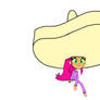 Starfire Wearing a Sombrero 2