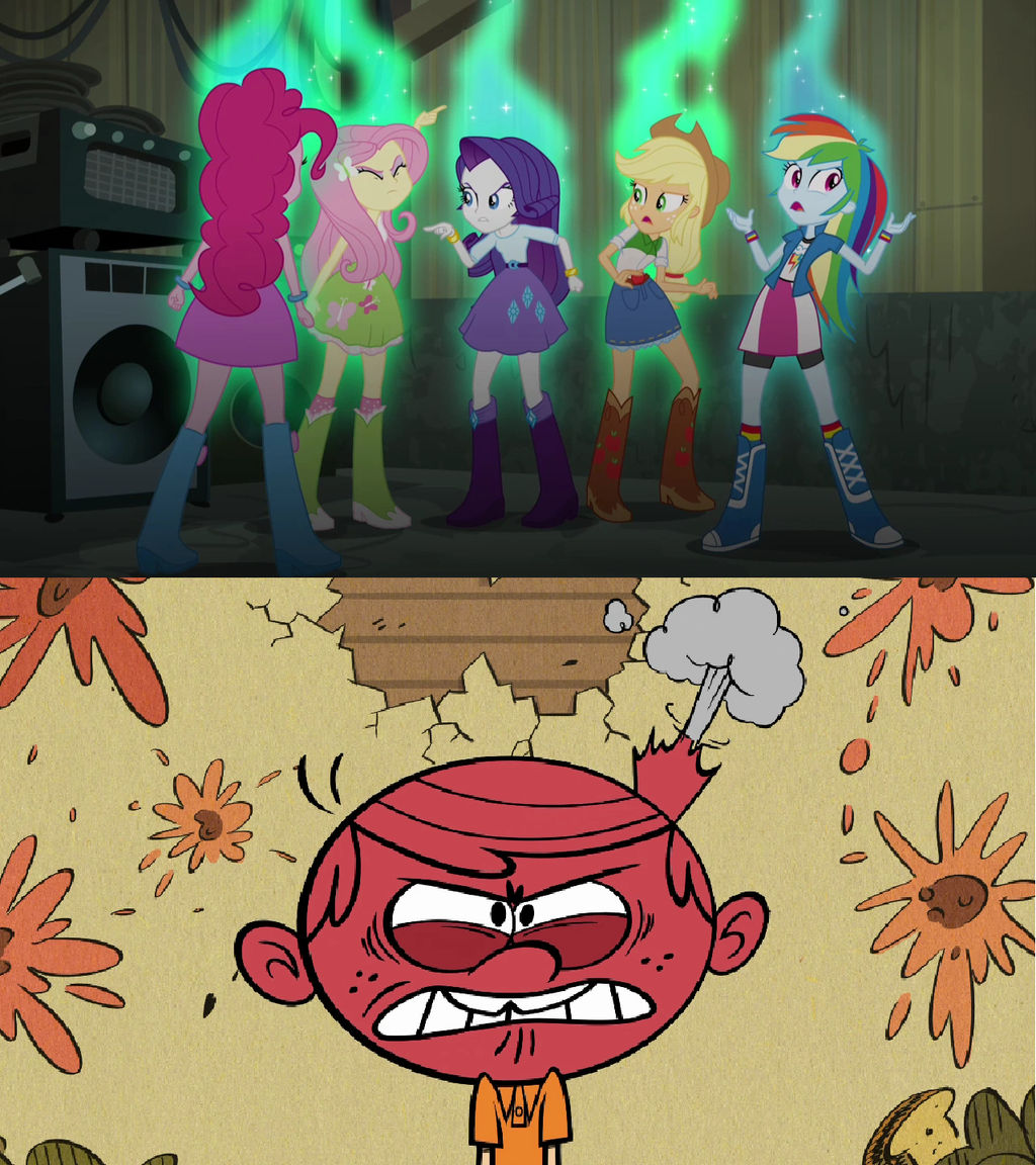 Lincoln Loud hates the Mane 5 arguing