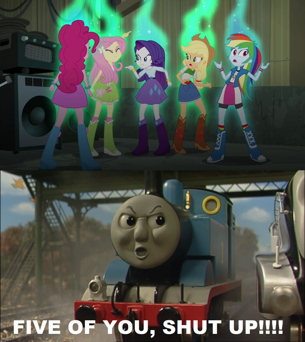 Thomas Can't Take Anymore Of The Mane 5 Arguing