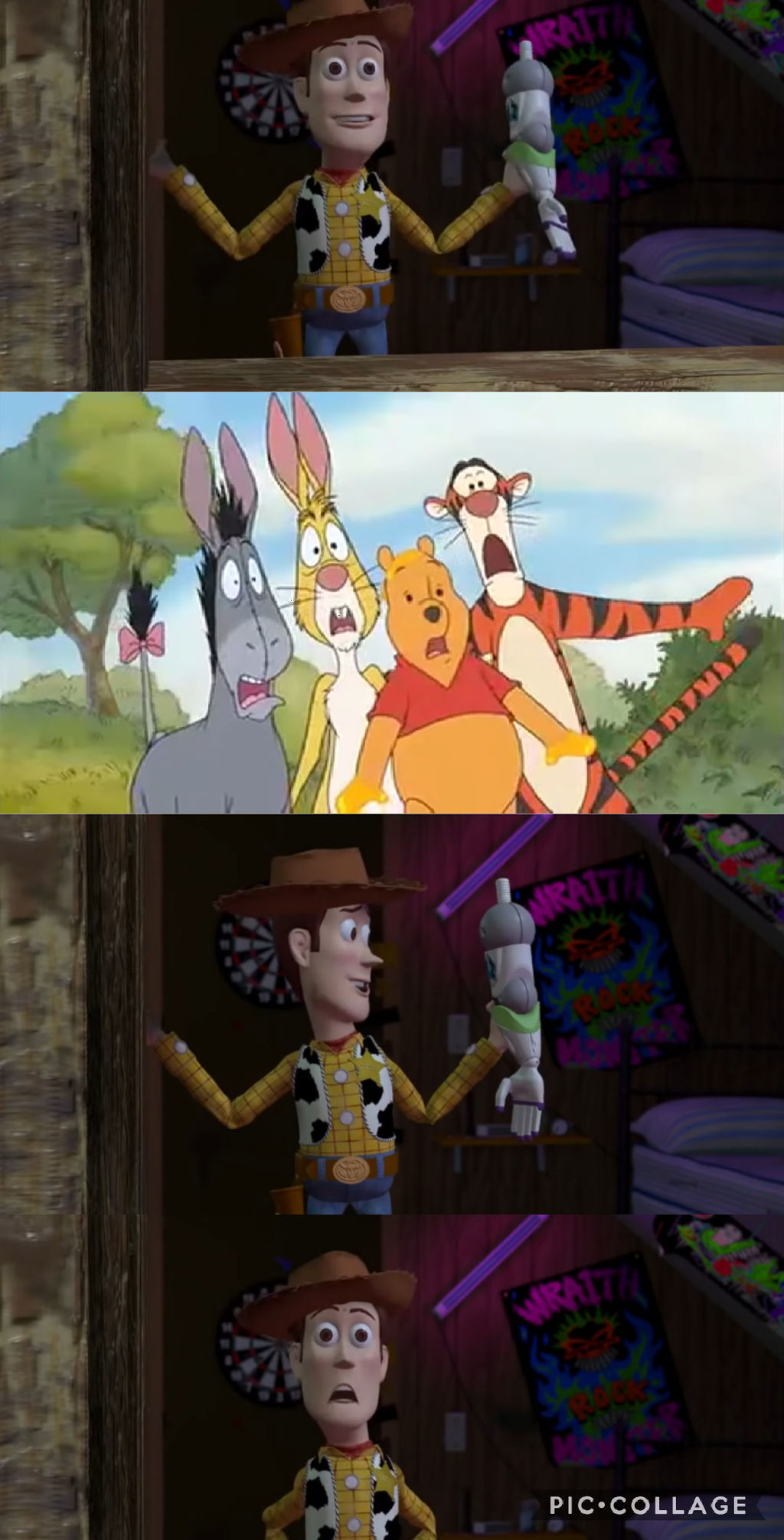 Pooh and Friends React to Woody Murders Buzz
