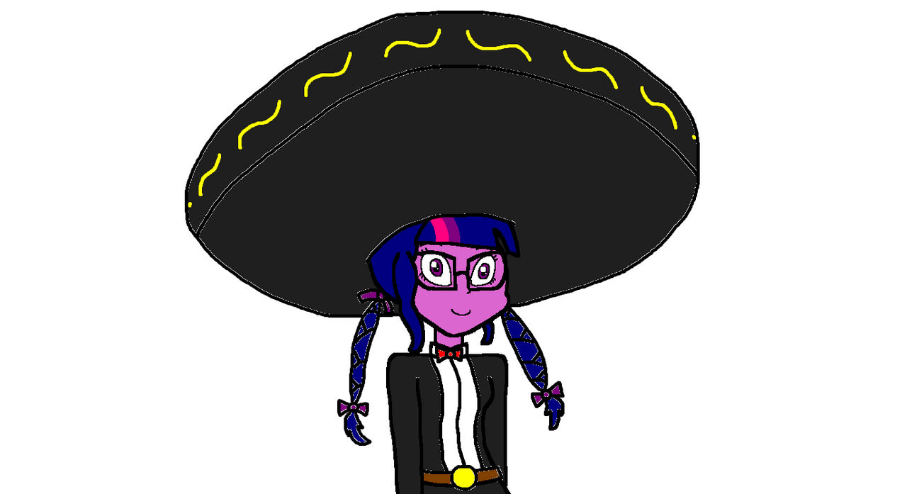 Sci-Twi Wearing a Mariachi Suit