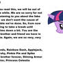 Goodbye Letter to Twilight