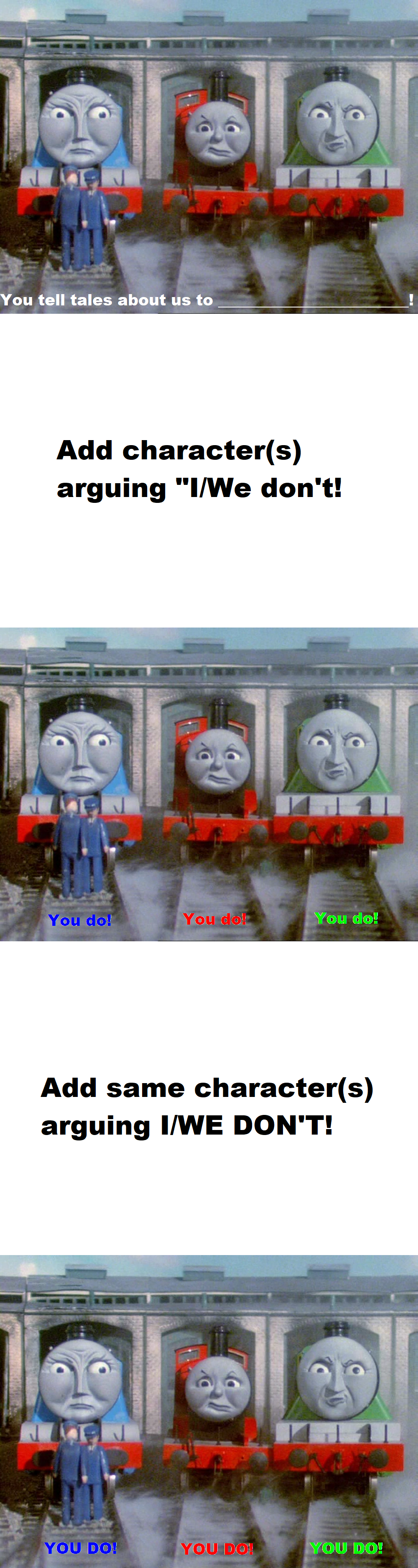 Gordon, James and Henry Falsely Accuse Who