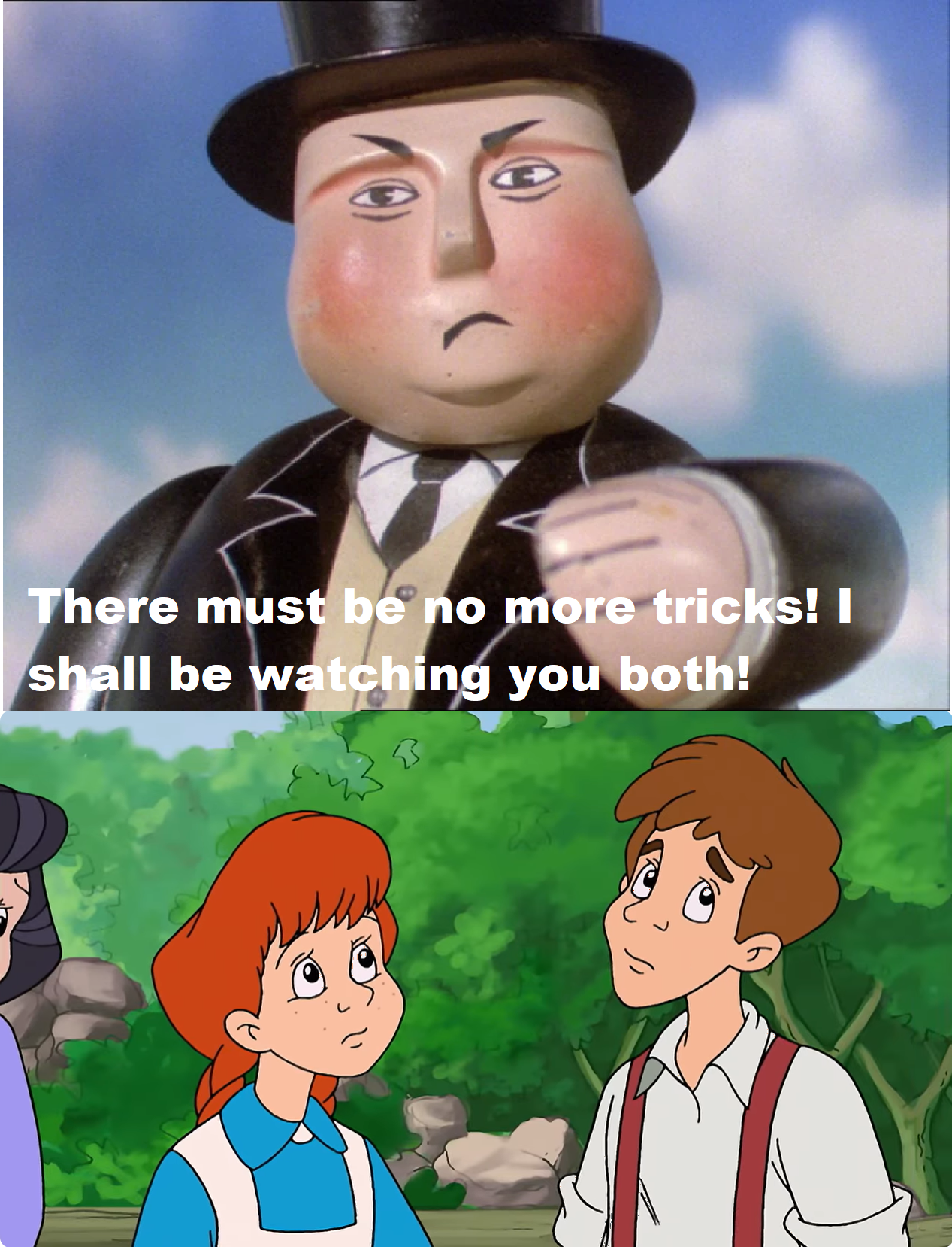 Sir Topham Hatt Scolds Anne and Gilbert