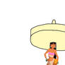 Chel Wearing a Sombrero