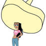 Paulina Sanchez Wearing a Sombrero (Version 2)