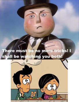 Sir Topham Hatt Scolds Bobby and Ronnie Anne