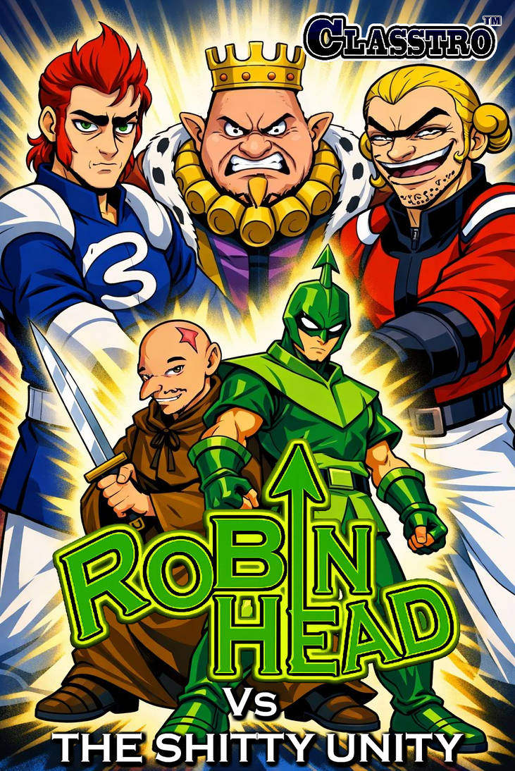 RobinHeadvsThe Shitty Unity classtro comic novel by ClasstroOfficial on ...