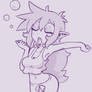 Sleepy Shantae (Sketch)