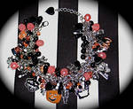 Halloween Cluster Bracelet by RufflesnStripes