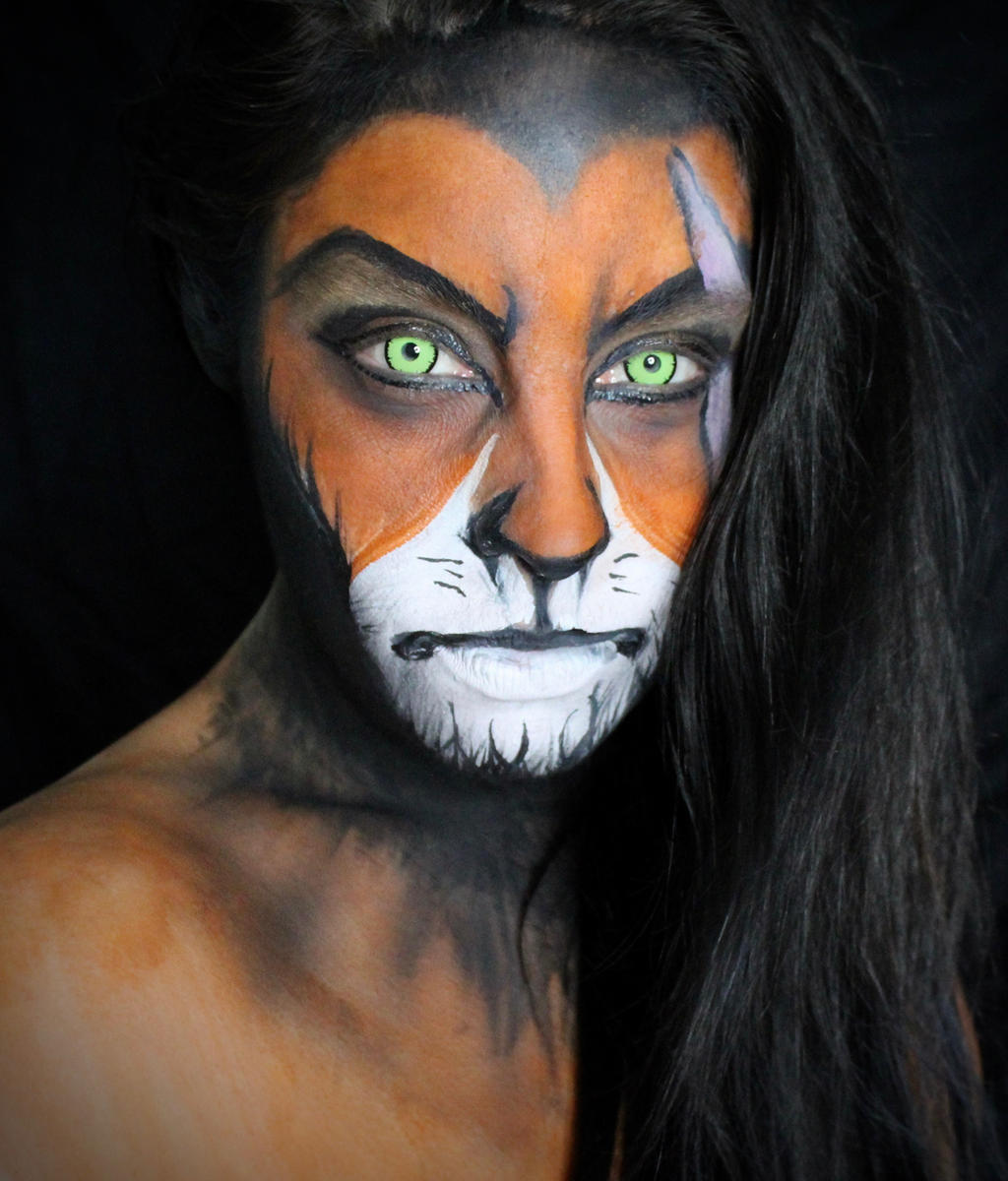 Scar Makeup from The Lion King By Ally Kara by CreativelyWeirdSFX on  DeviantArt