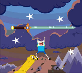 Illustrator work. Adventure TIme