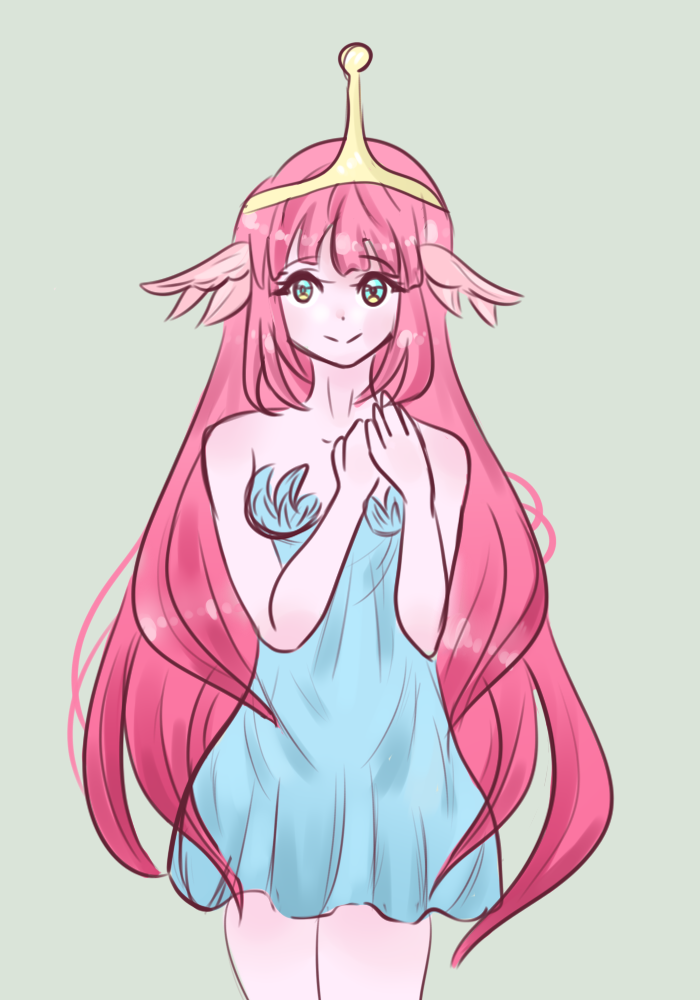 Princess Bubblegum fanart by FlossyBeryy on DeviantArt