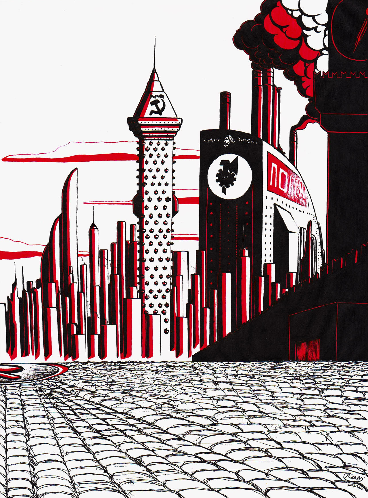 The Legacy Of Marxism (Illustr.3) by AtmosphericBlackPunk on DeviantArt