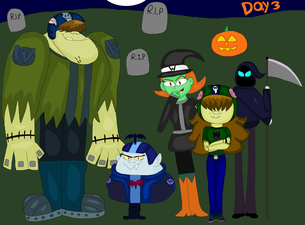 31 Days of Halloween Day 3 - Scary Racers by The-Line-Girl on DeviantArt