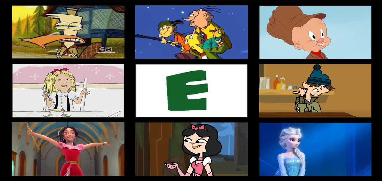 Characters Starts with an E by TropicalStarMeow on DeviantArt