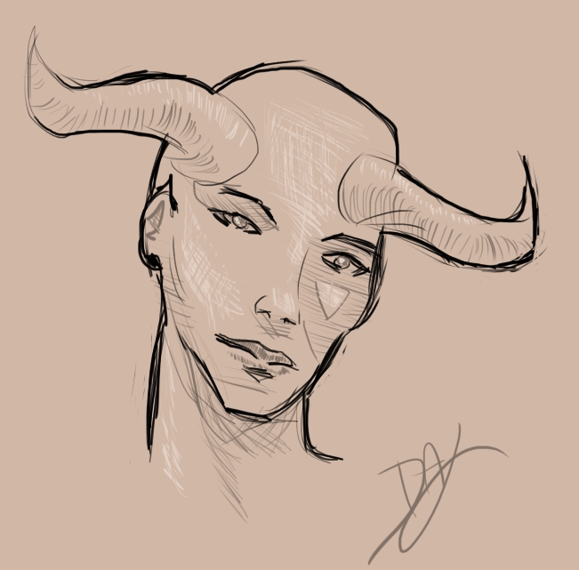 Devil Girl by Daluba