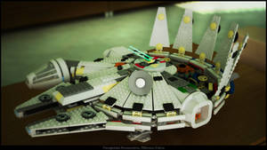 Millennium Falcon with legos