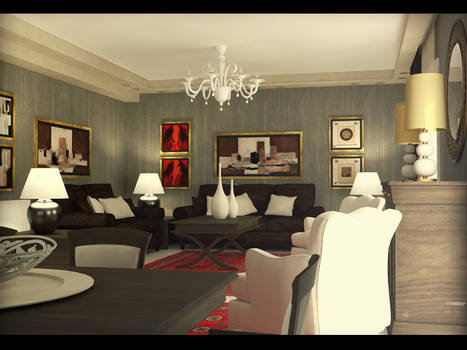 Home Visualization - Living Room #3