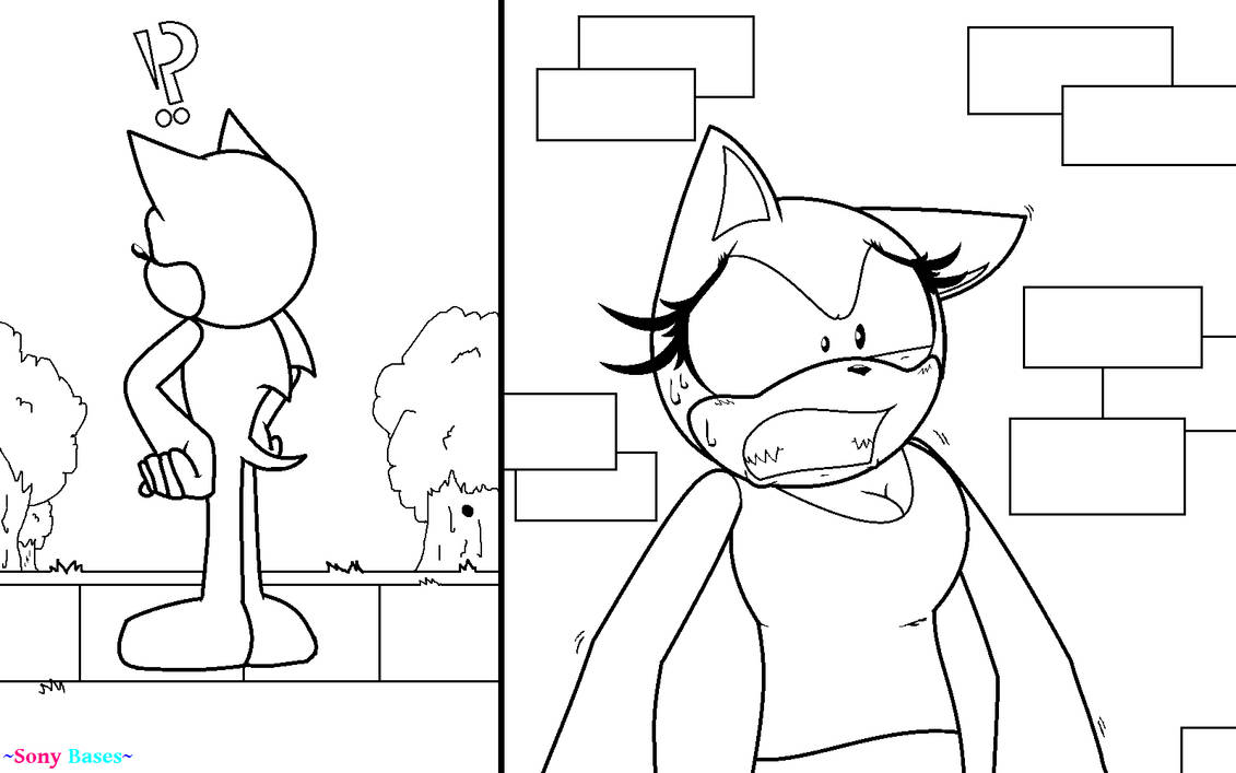 Sonic Oc Base Rabbit Sonic Character Base: hide from your problems by Sonythe-hedgehog on ...