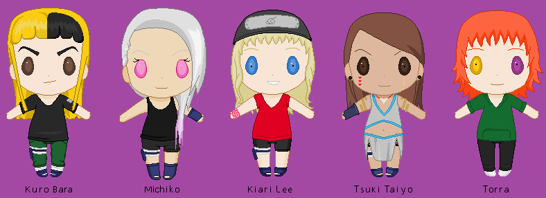 Naruto Female O.Cs Batch 2