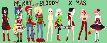 BLOODY CHRISTMAS NIGHT :CLOSED PIXEL COLLAB:
