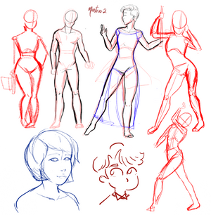 Poses and stuff